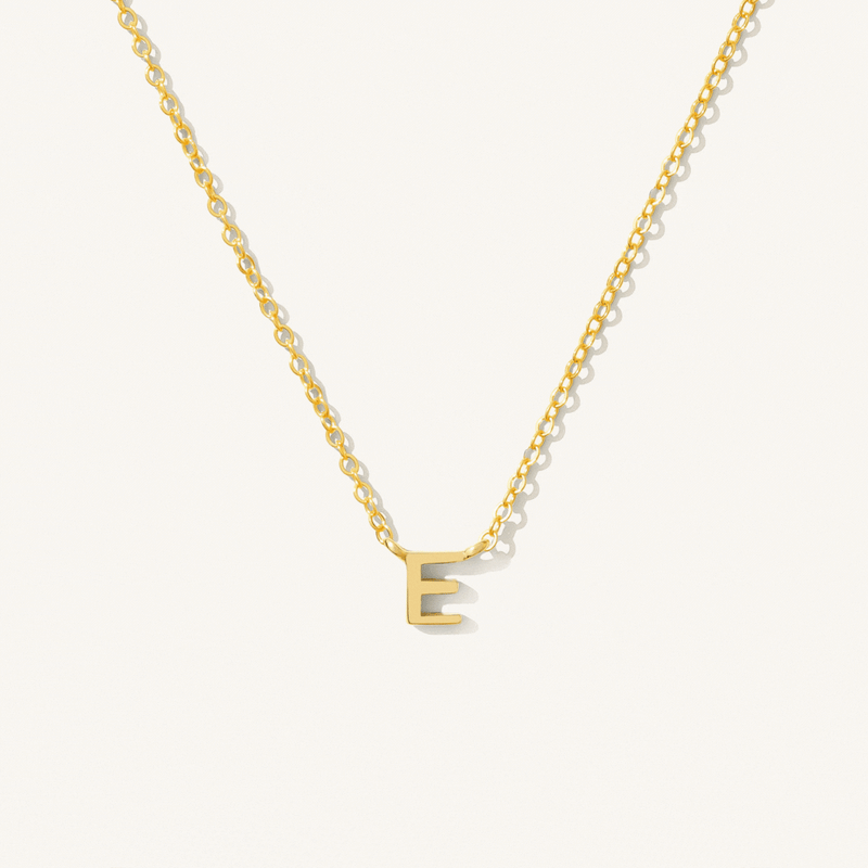 Gold Initial Pendant Necklace – Sharon Vipond